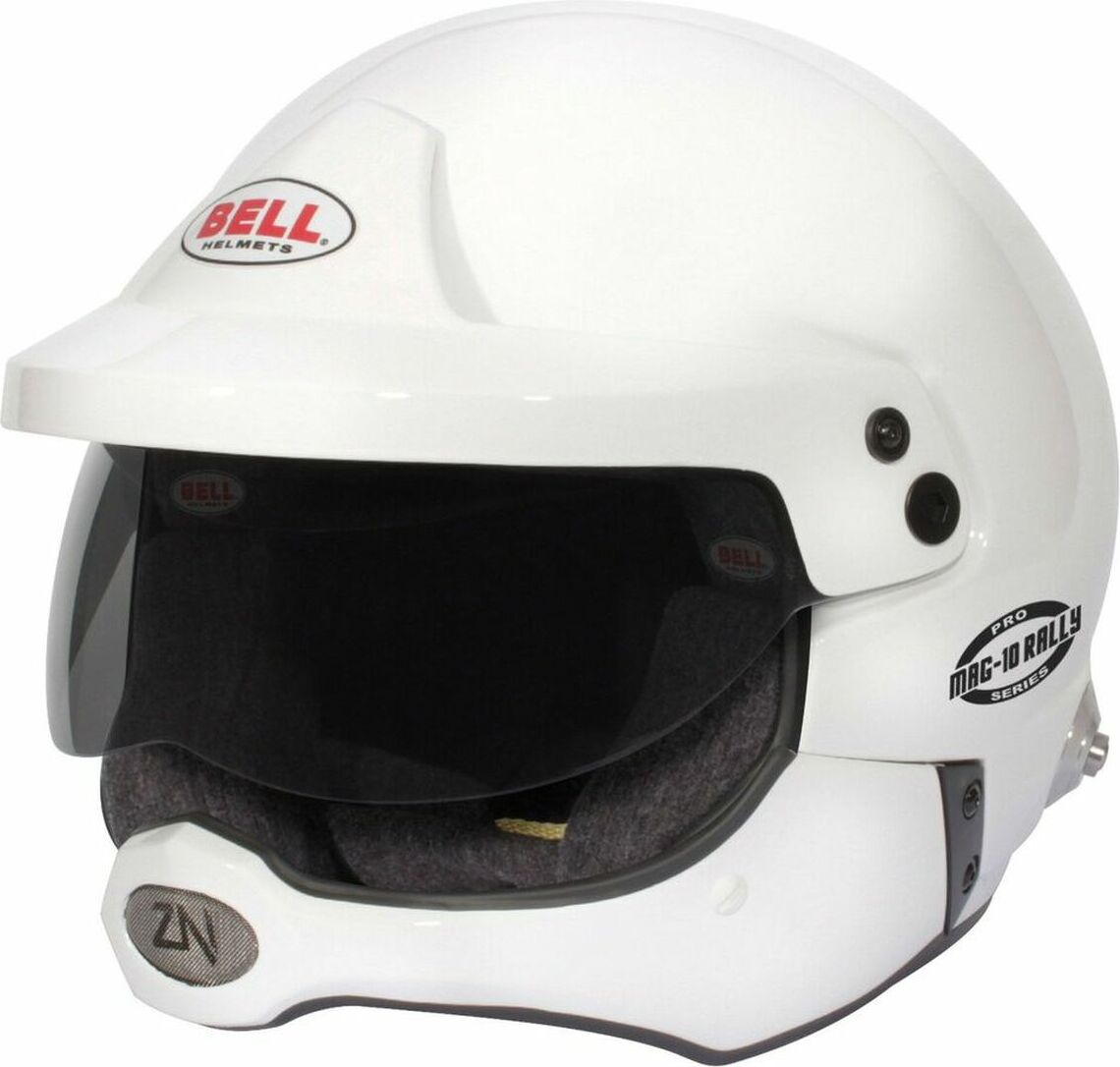 Helm Bell MAG-10 RALLY PRO Weiß 57