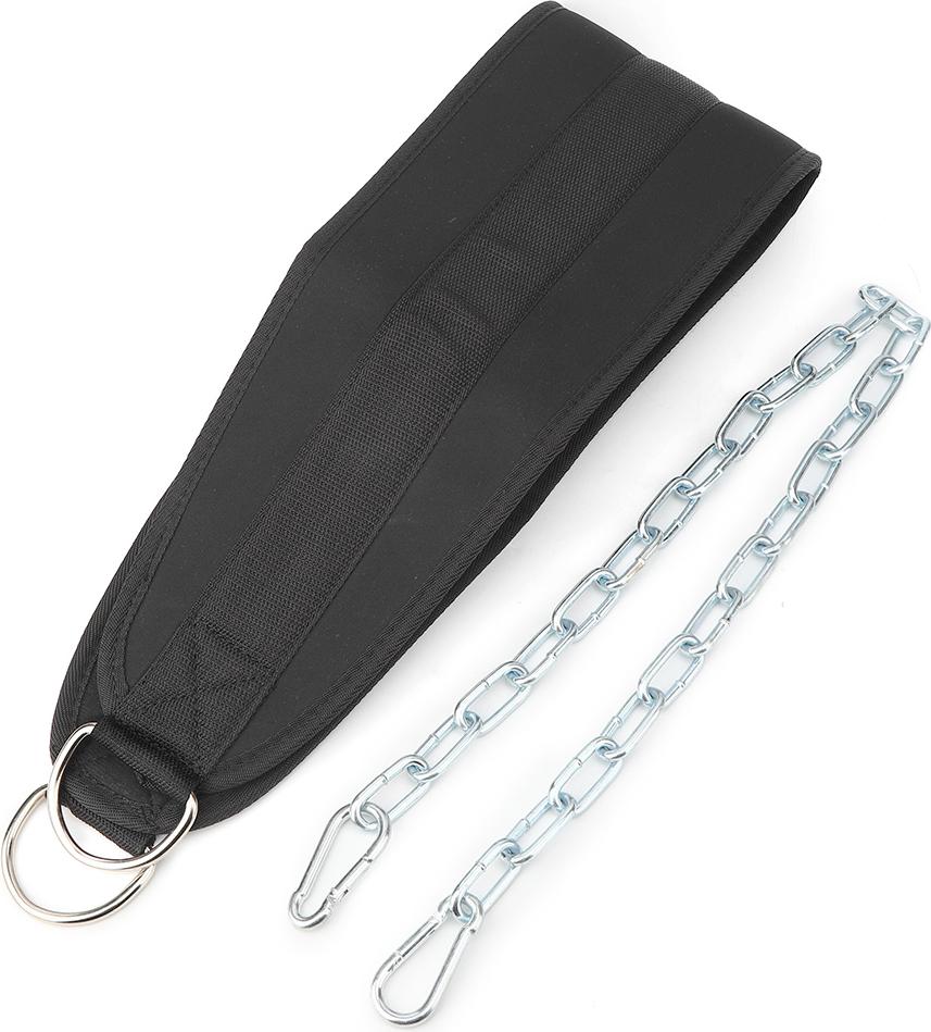 Gistuch Ziehen Sie die halbe Länge mit Strom gewichteter Dip Belt Fitnessstudio Sport Hantel Slice Fitness Ausrüstung Dual Ring