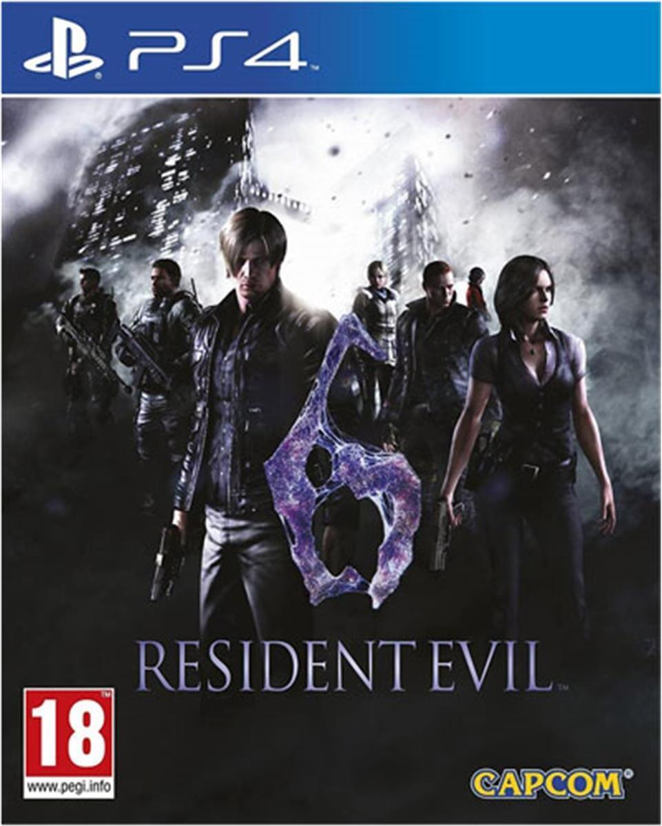 Capcom Resident Evil 6 HD Remake, PlayStation 4, M (Mature), Fyzické médiá
