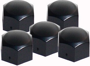 Simoni Racing Radmutterkappe Radmutter-Kappe CBN/17 ABS (Acrylnitril-Butadien-Styrol-Copolymerisat)