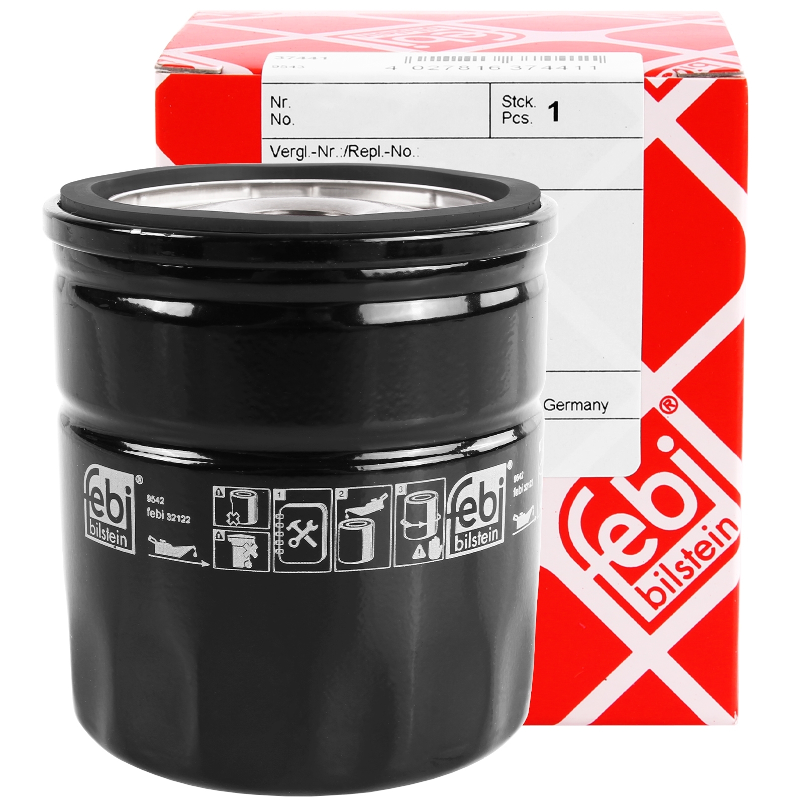 176089 FEBI BILSTEIN Filtro olio Cartuccia filtro | Inserisca subito un ordine
