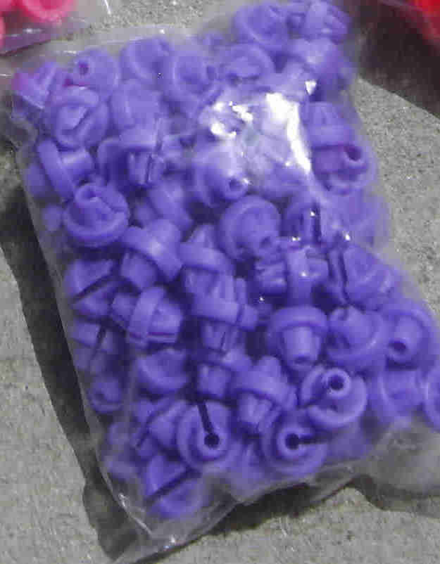Classic Cycle 100 Speichenklacker in violett 1186