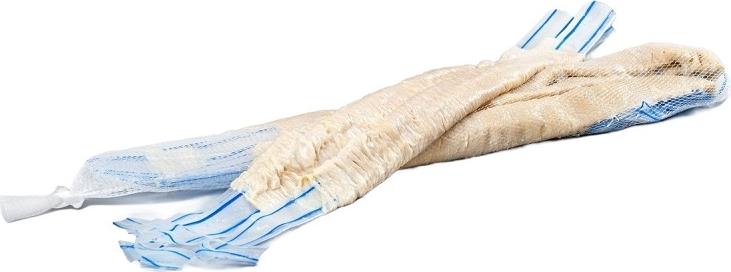 Jelux Schweinedärme 10m auf einer Bergarbeiterwurst