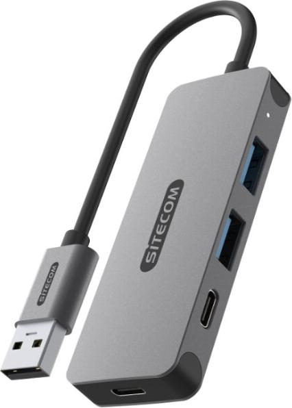 Sitecom CN-5007 Rozbočovač USB 3.2 Gen 1 (3.1 Gen 1) typ A 5000 Mb/s čierna, sivá