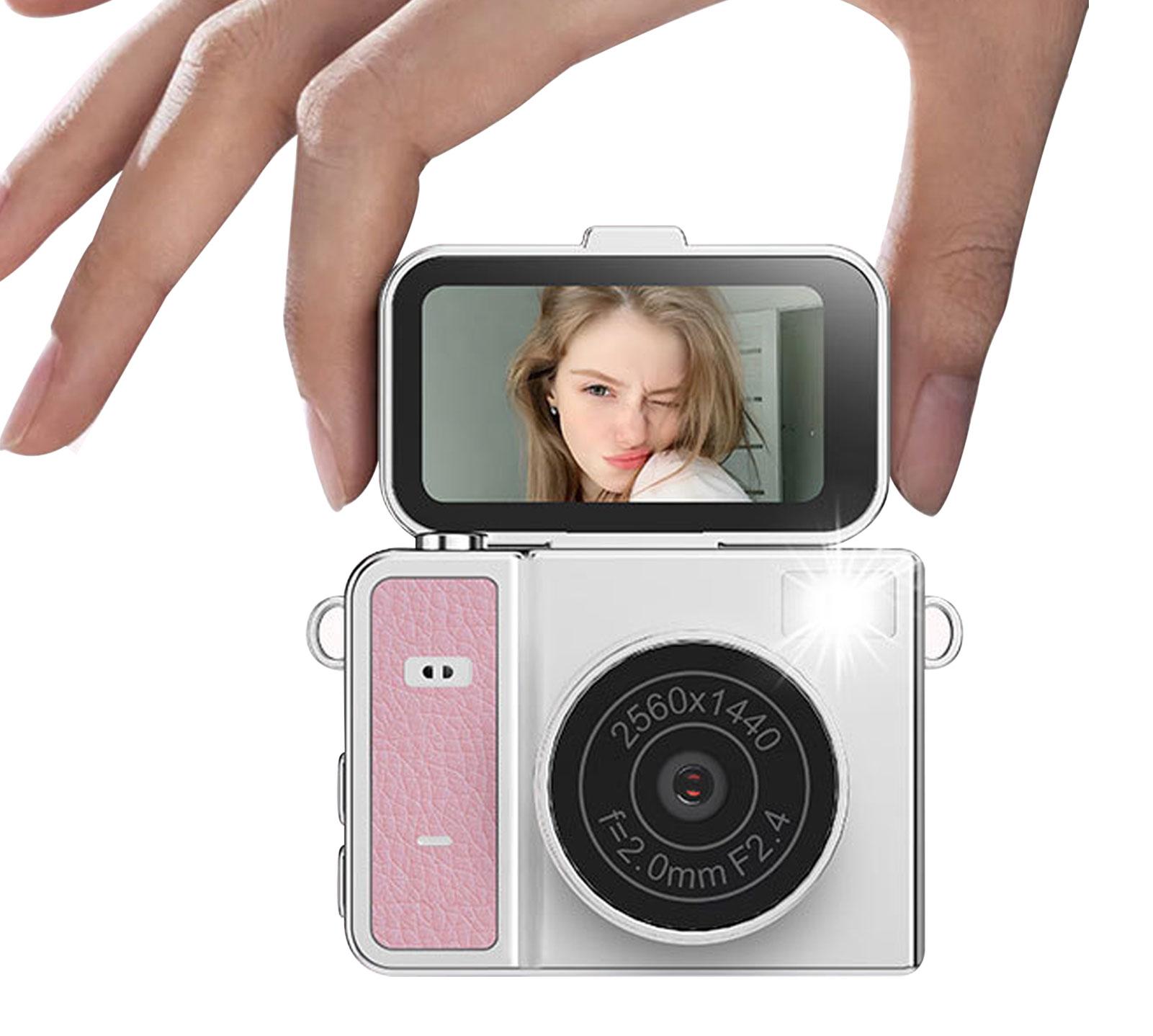 Lixada Digitalkamera mit 1,47-Zoll-LCD-Bildschirm, 2K-Klappbildschirm, ideal für Selfies, Reisen und Vlogs K_2214260029211_260428_24920