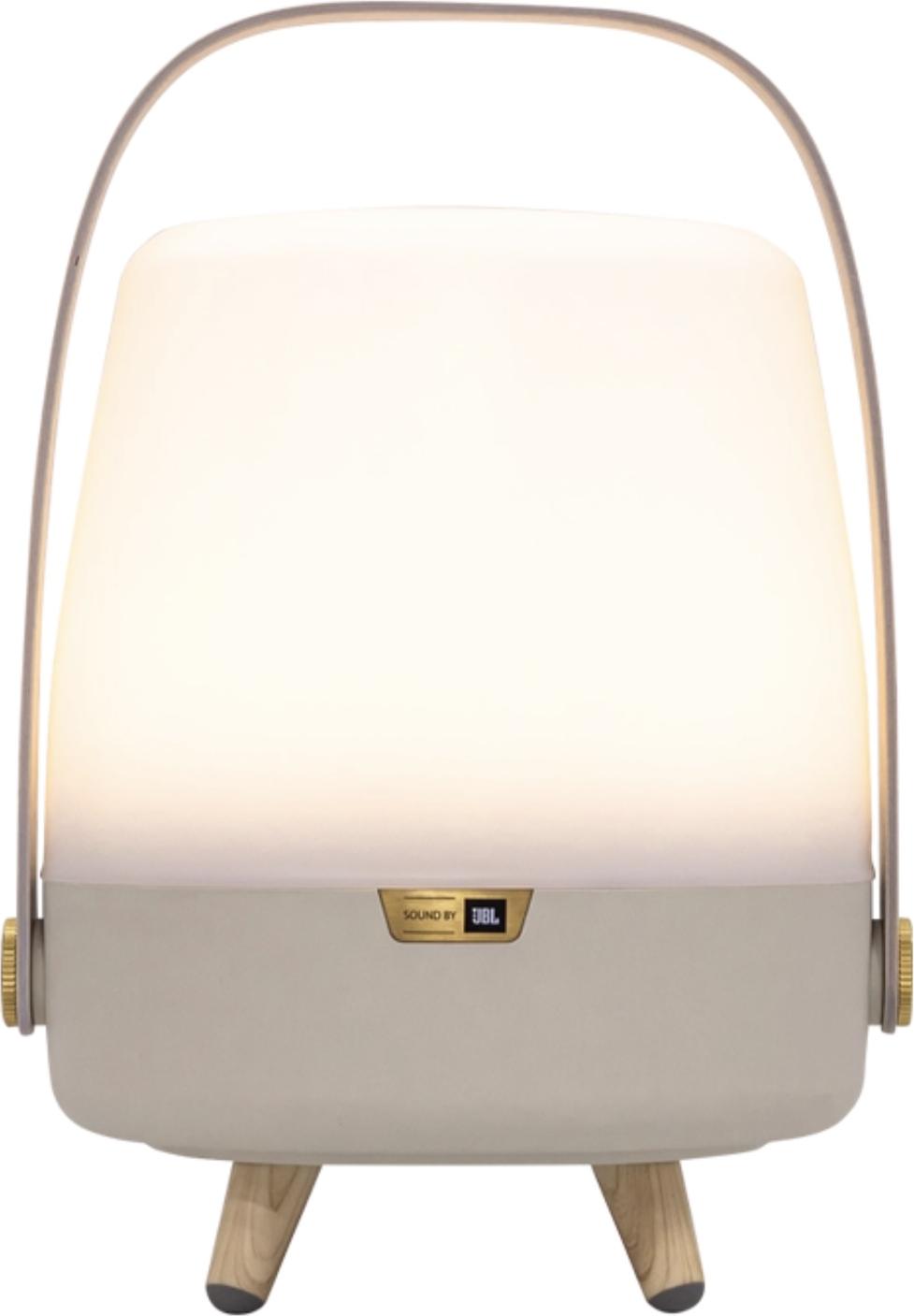 Kooduu Lite-up PLAY Mini Tragbarer Mono-Lautsprecher Sand, Weiß, Holz 8 W LiteupPlayMini2Sand