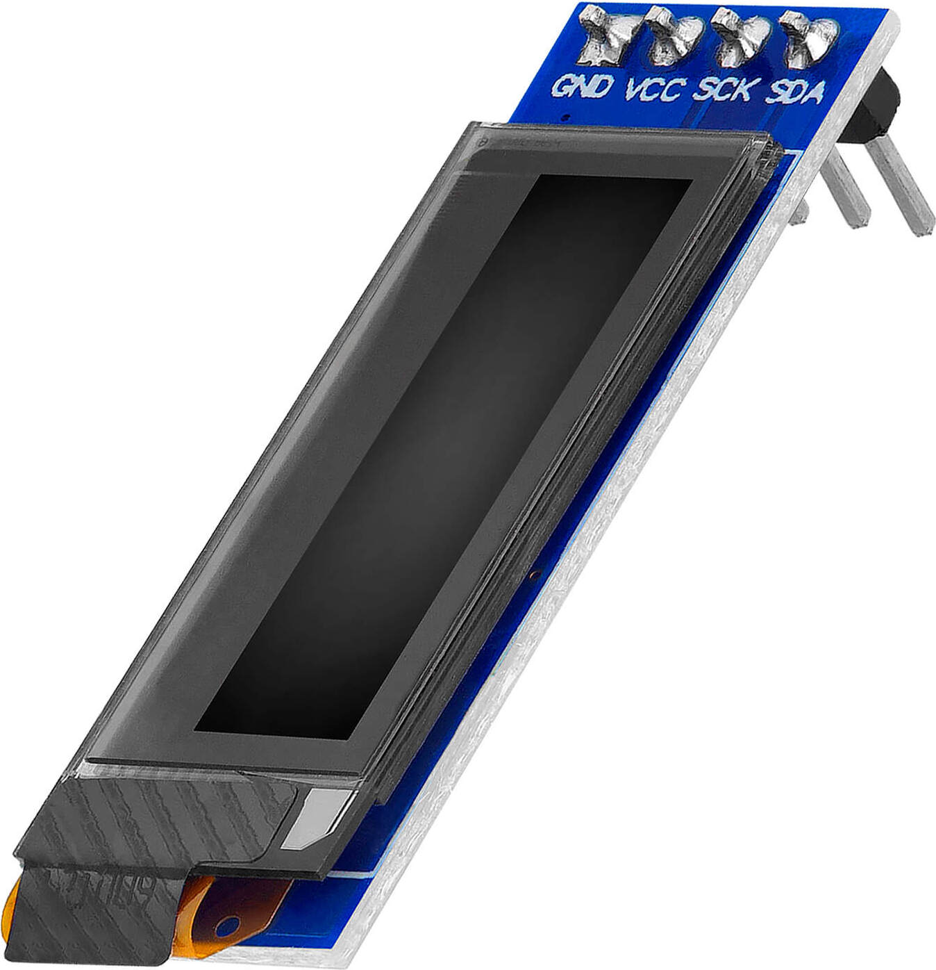 AZDelivery AZ-Delivery Displays 0,91 Zoll OLED I2C Display 128 x 32 Pixel kompatibel mit Arduino und Raspberry Pi, 1x OLED A 4-5