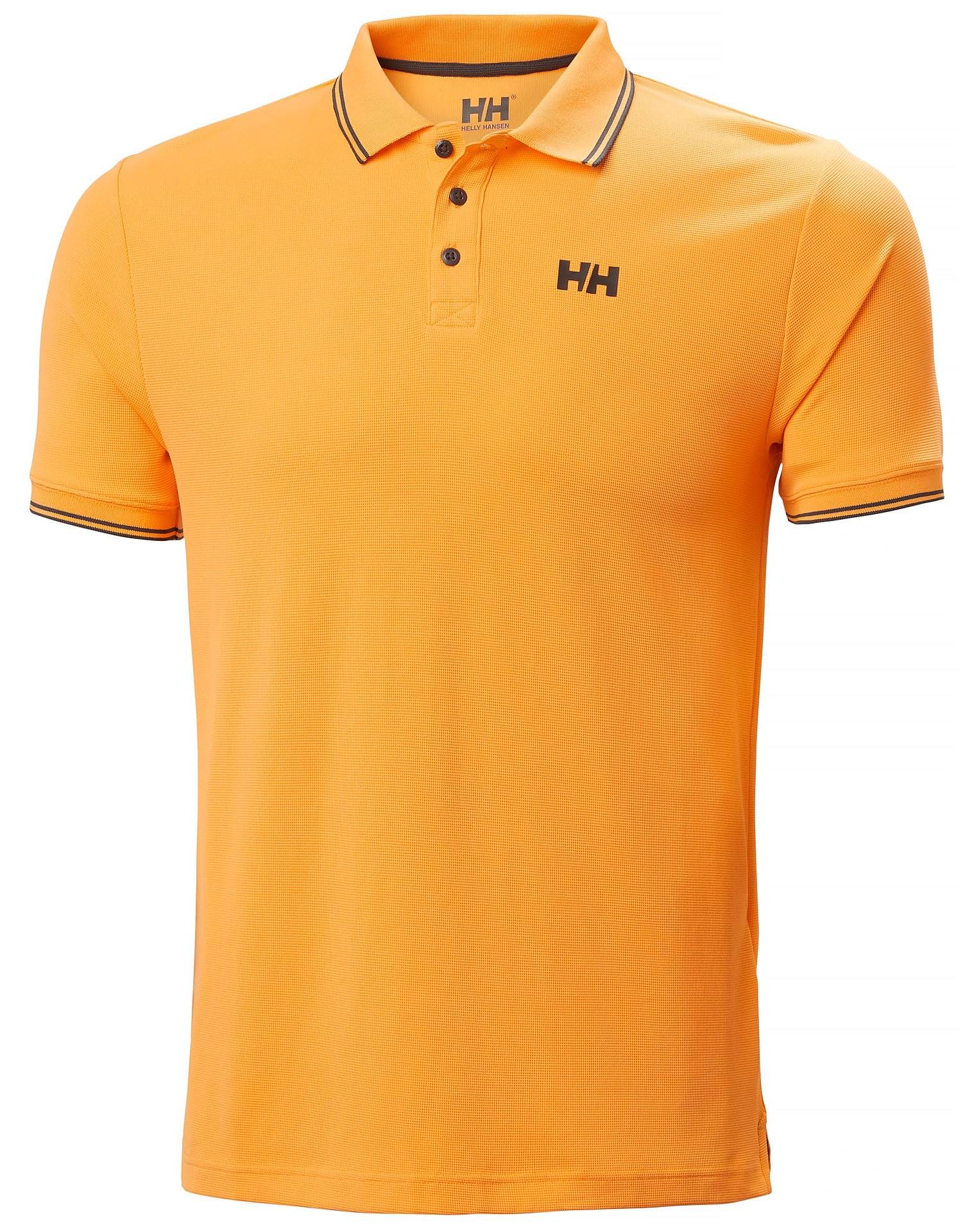 Helly Hansen Herren Polohemd, Farbe: Orangensorbet, Größe: S