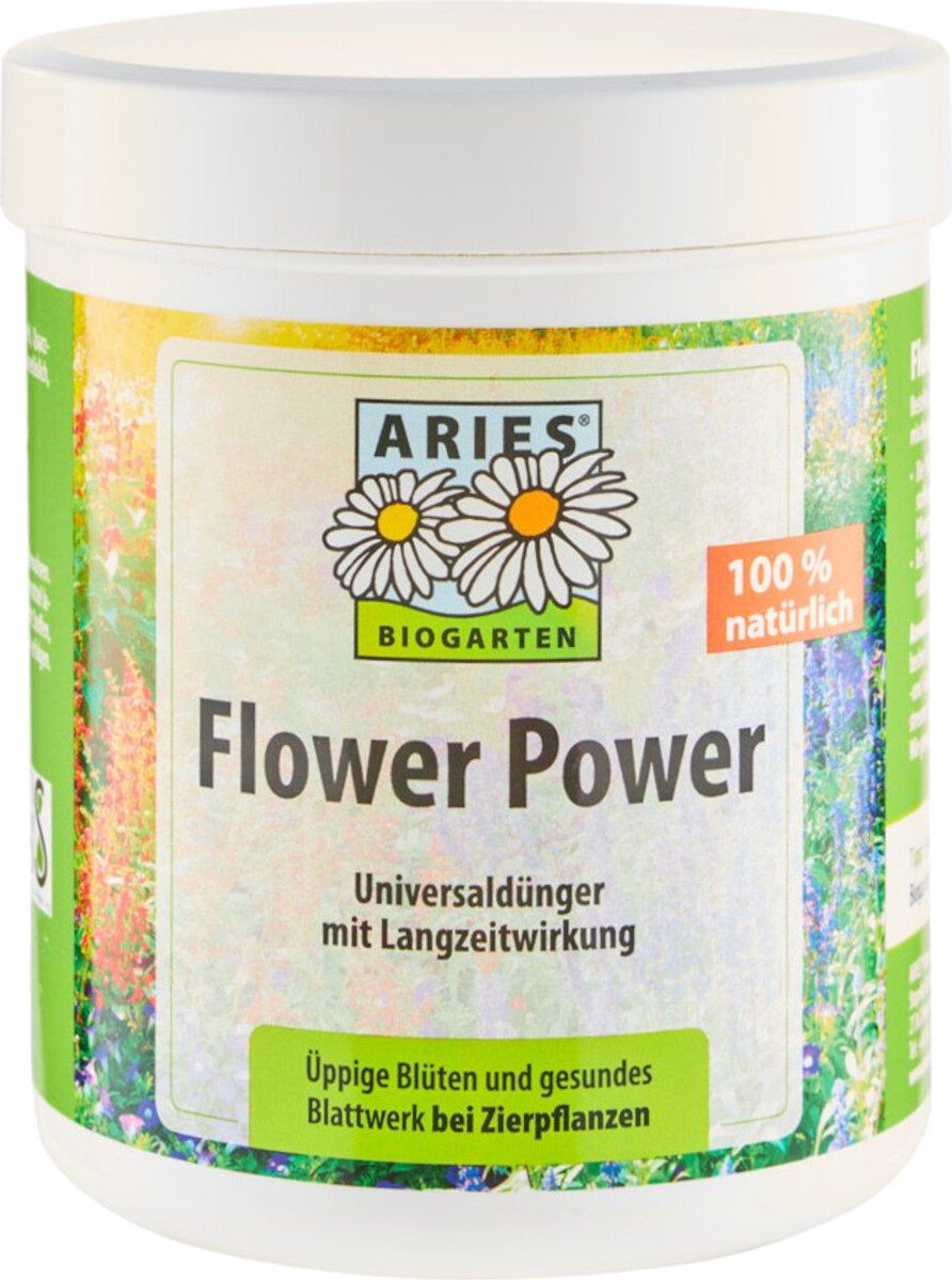 Aries Umweltprodukte ARIES Flower Power 400 g – Pflanzlicher Blumendünger 45-5207-00