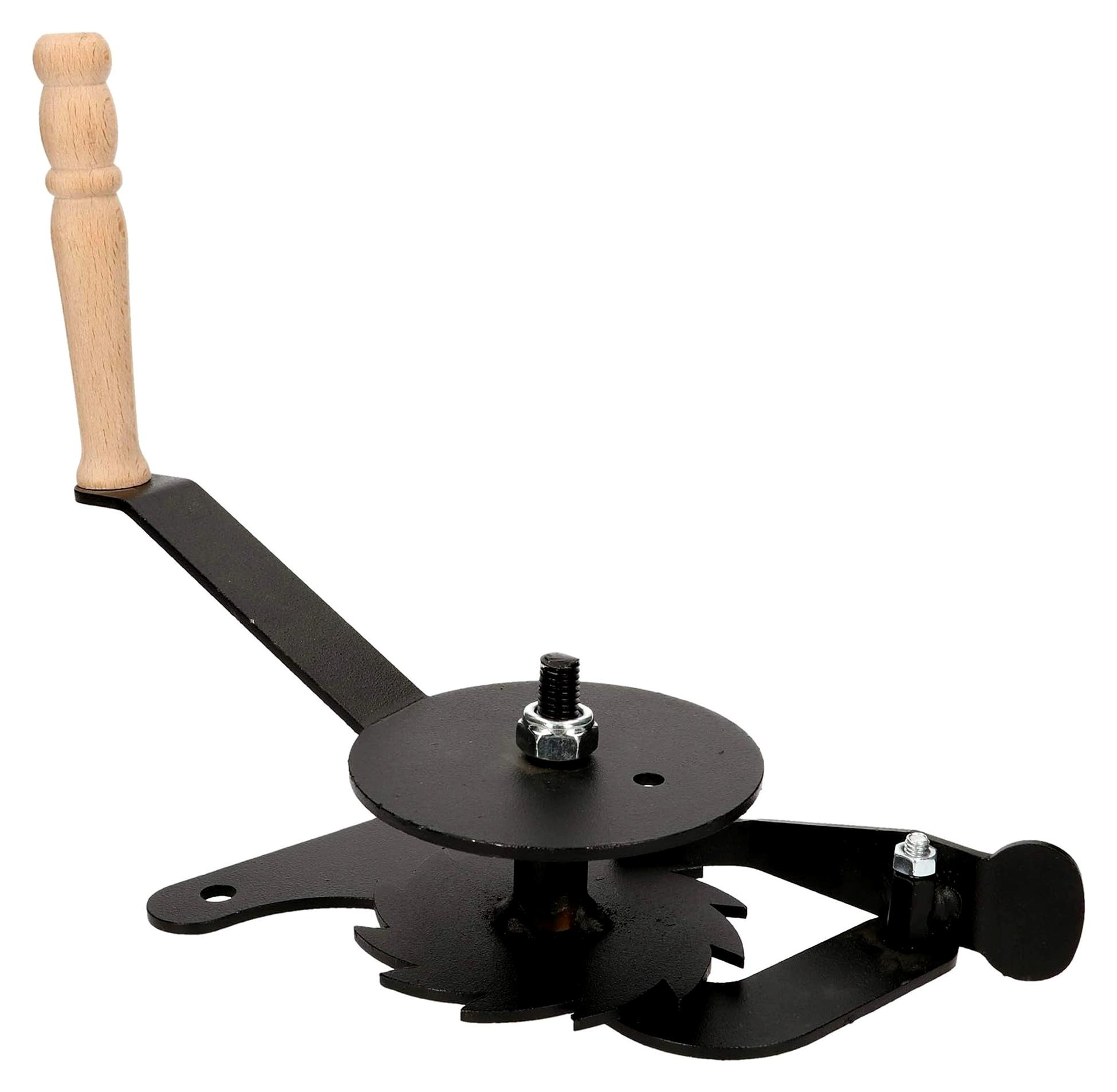 Markenlos Kurbel für Grill zur Einstellung der Rosthöhe mit Seil oder Kette