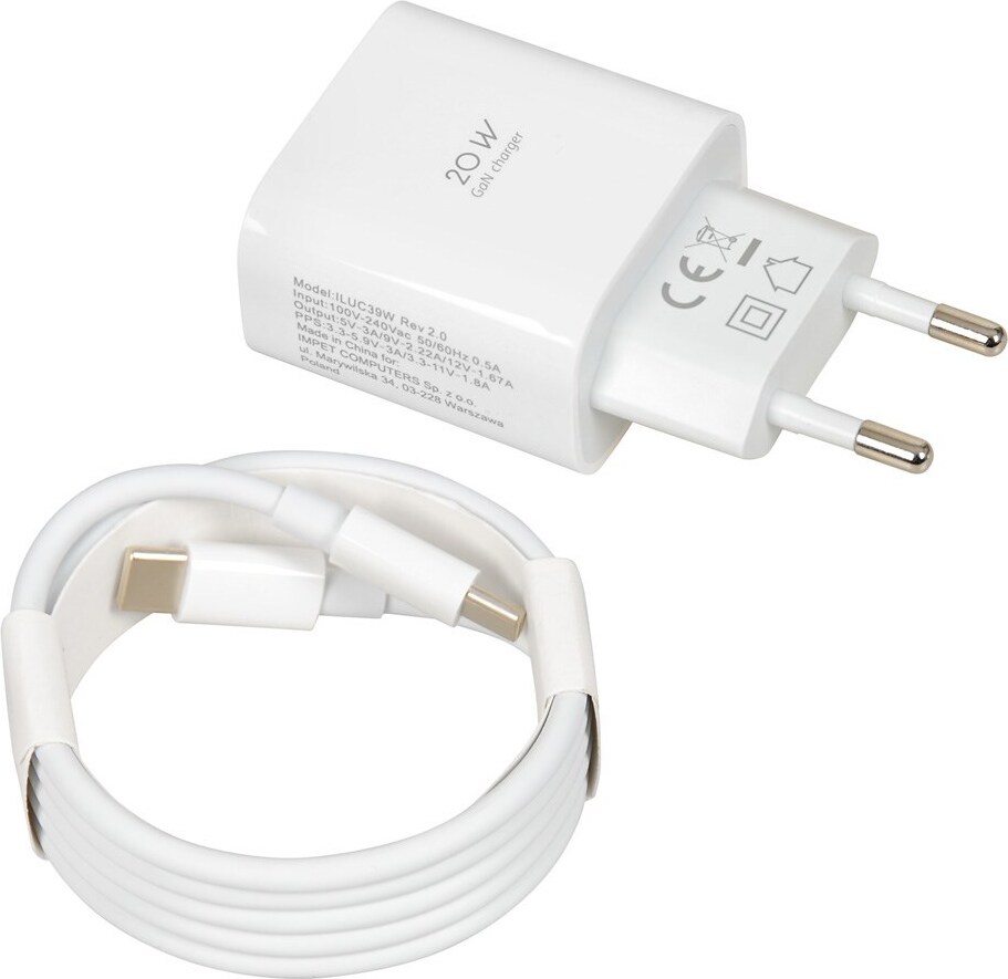 Nástenná Nabíjačka I-Box C-39 Usb-C Pd20W S Káb