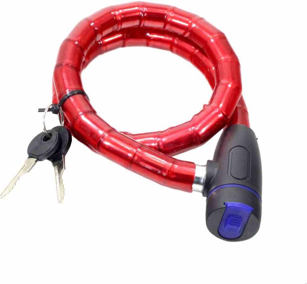 ItalyRacing Anti-Diebstahl-Blockade 80cm rot ROY05208