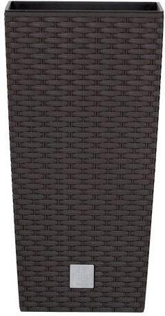 Vaso Da Fiori Inserto Fioriera Effetto Rattan RATO LOW DRTS170L - Foto 9