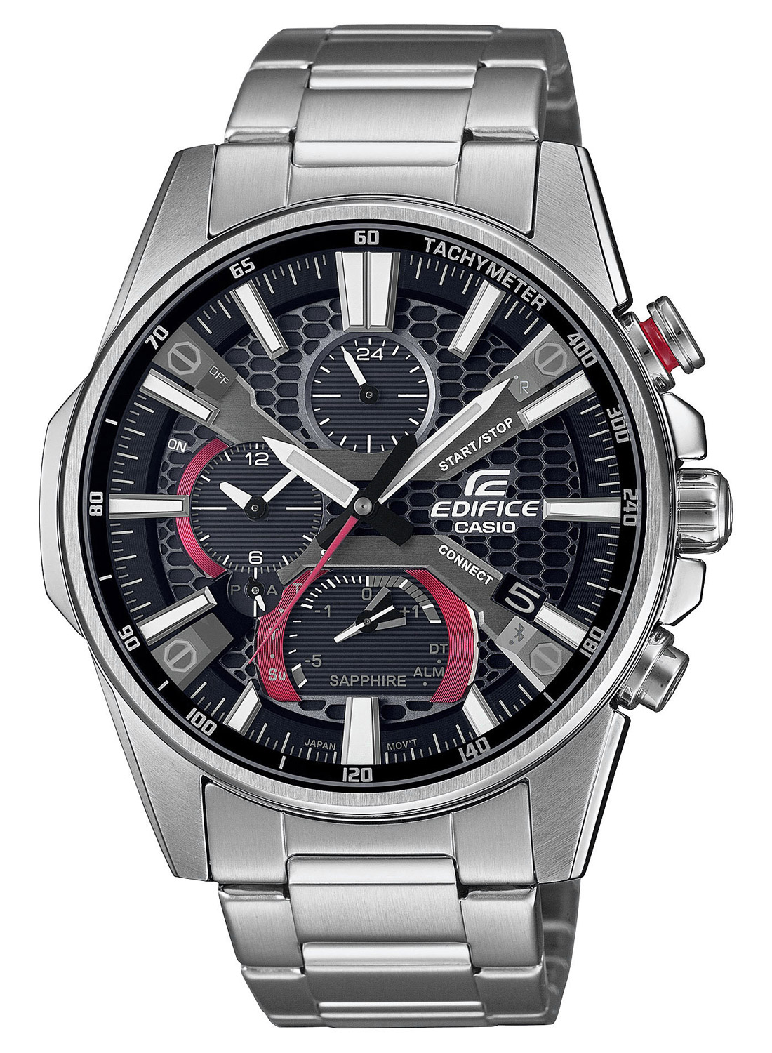 Casio - Náramkové hodinky - Pánske - Chronograf - Solárne - EDIFICE - EQB-1200D-1AER