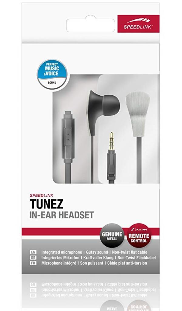 TUNEZ In-Ear Headset Metallic