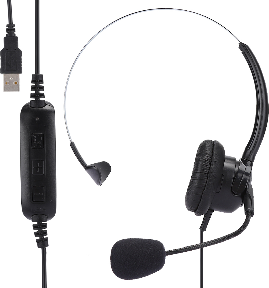 Mono slúchadlá do uší, náhlavná súprava, slúchadlá, slúchadlá, slúchadlá USB