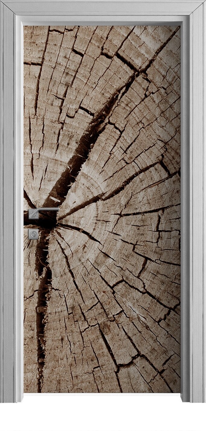 Keltischer Knoten Türaufkleber 100x200cm - 3D Türfolie Selbstklebend