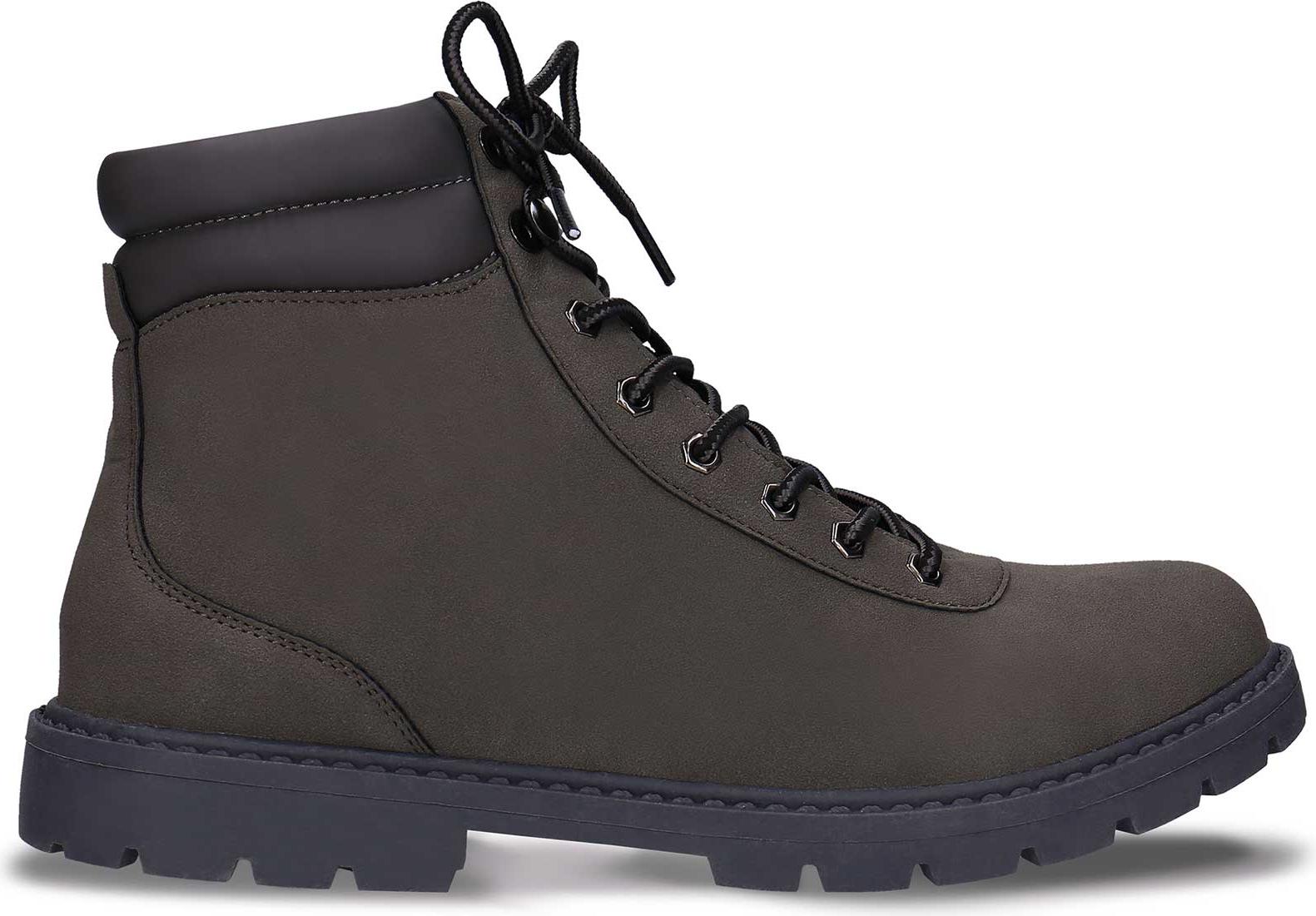Nae Vegan Shoes Adar Grau Vegane Stiefel