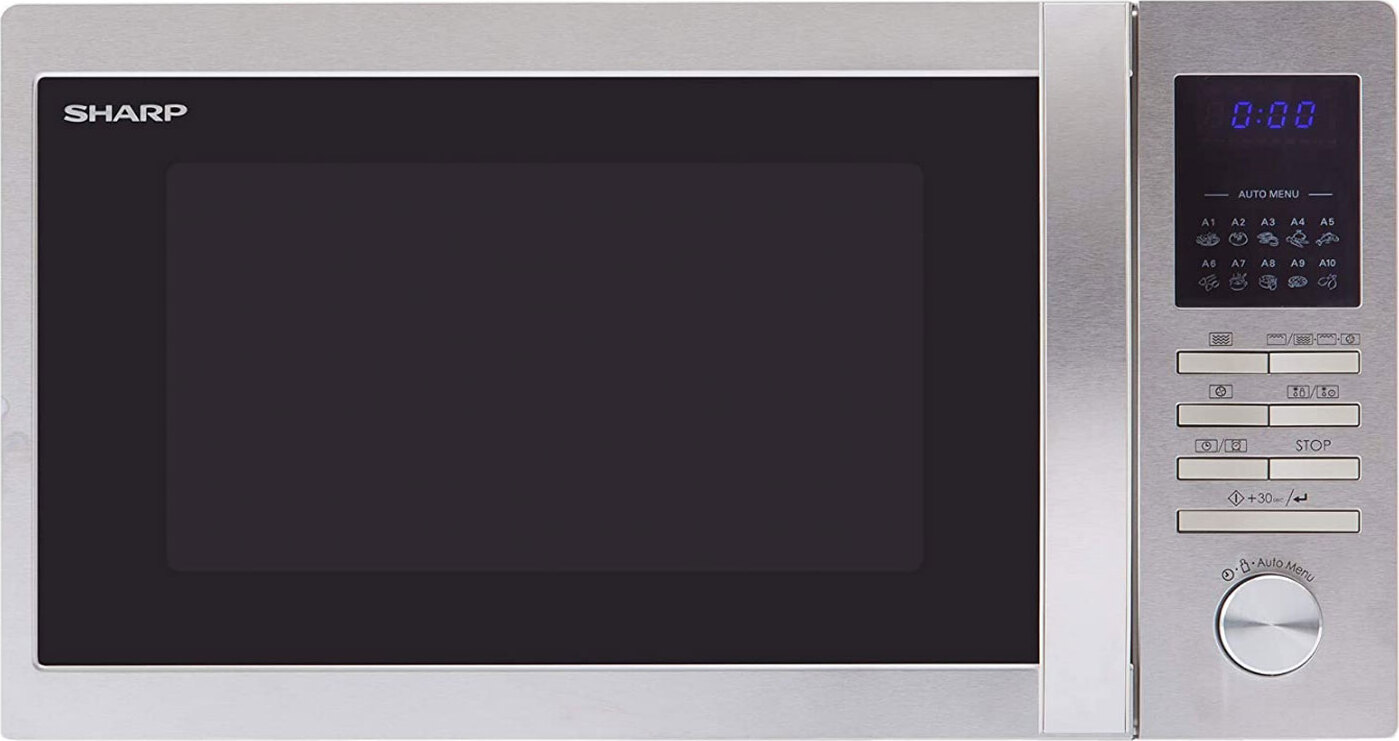 Sharp - Vestel Sharp R-822STWE Kombi Mikrowelle edelstahl