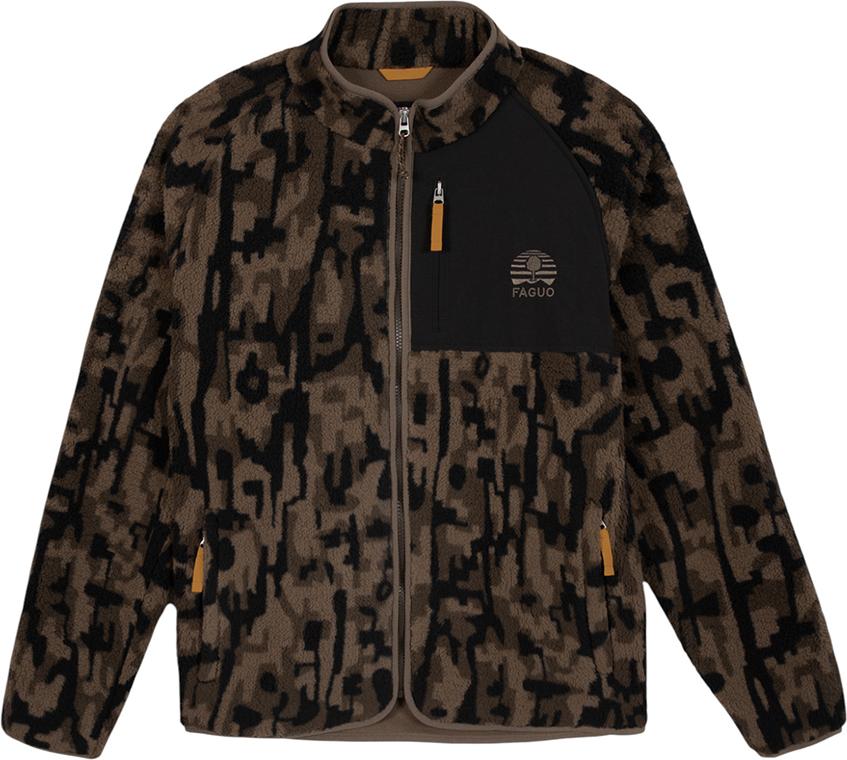 FAGUO Herren Jacke Senart Polar brown S