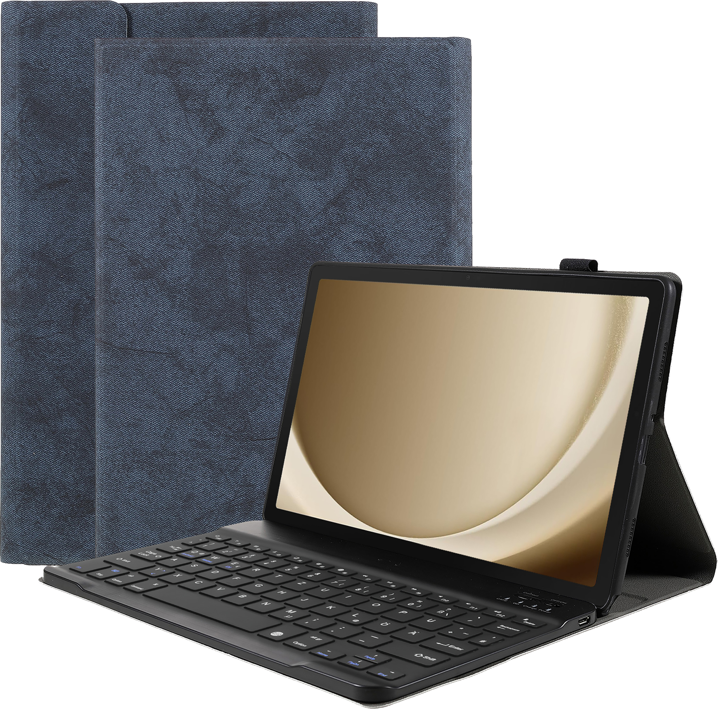 Hülle Samsung Galaxy Tab A9+ Schutzhülle - Cazy - Blau SGTA9PVKCZB