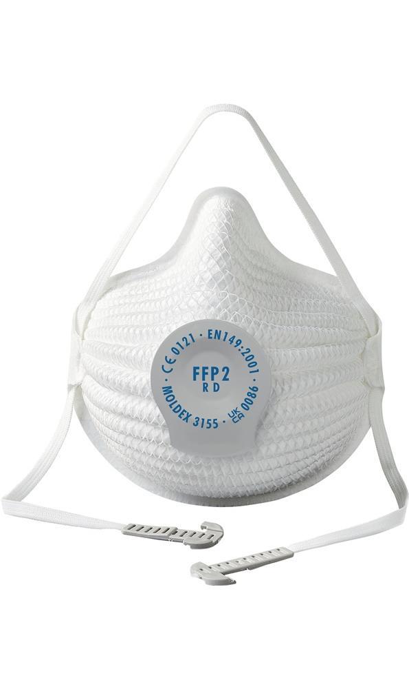 Moldex respirátor FFP2 NR D S/M s klimatickým ventilom, Air 10 ks