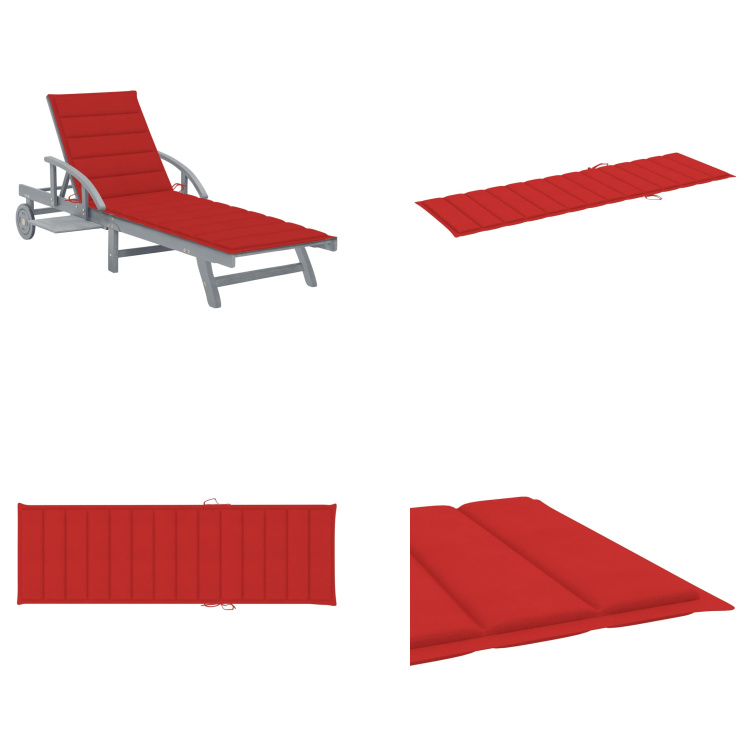 vidaXL Lehátko s opierkou Akáciové masívne drevo - Lehátko - Lehátka - Drevené ležadlo - Drevené ležadlá