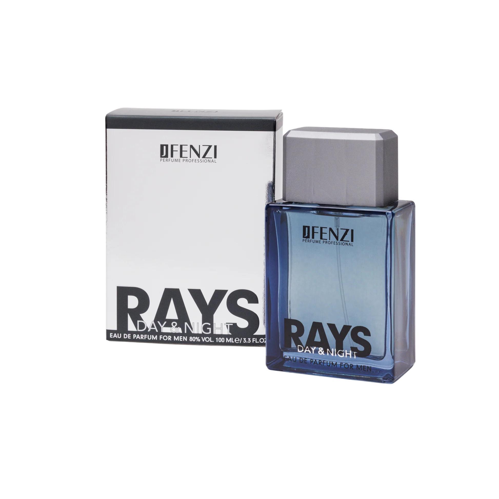 JFenzi Day & Night Rays Eau de Parfum 100 ml - moderná elegancia a zmyselná sviežosť