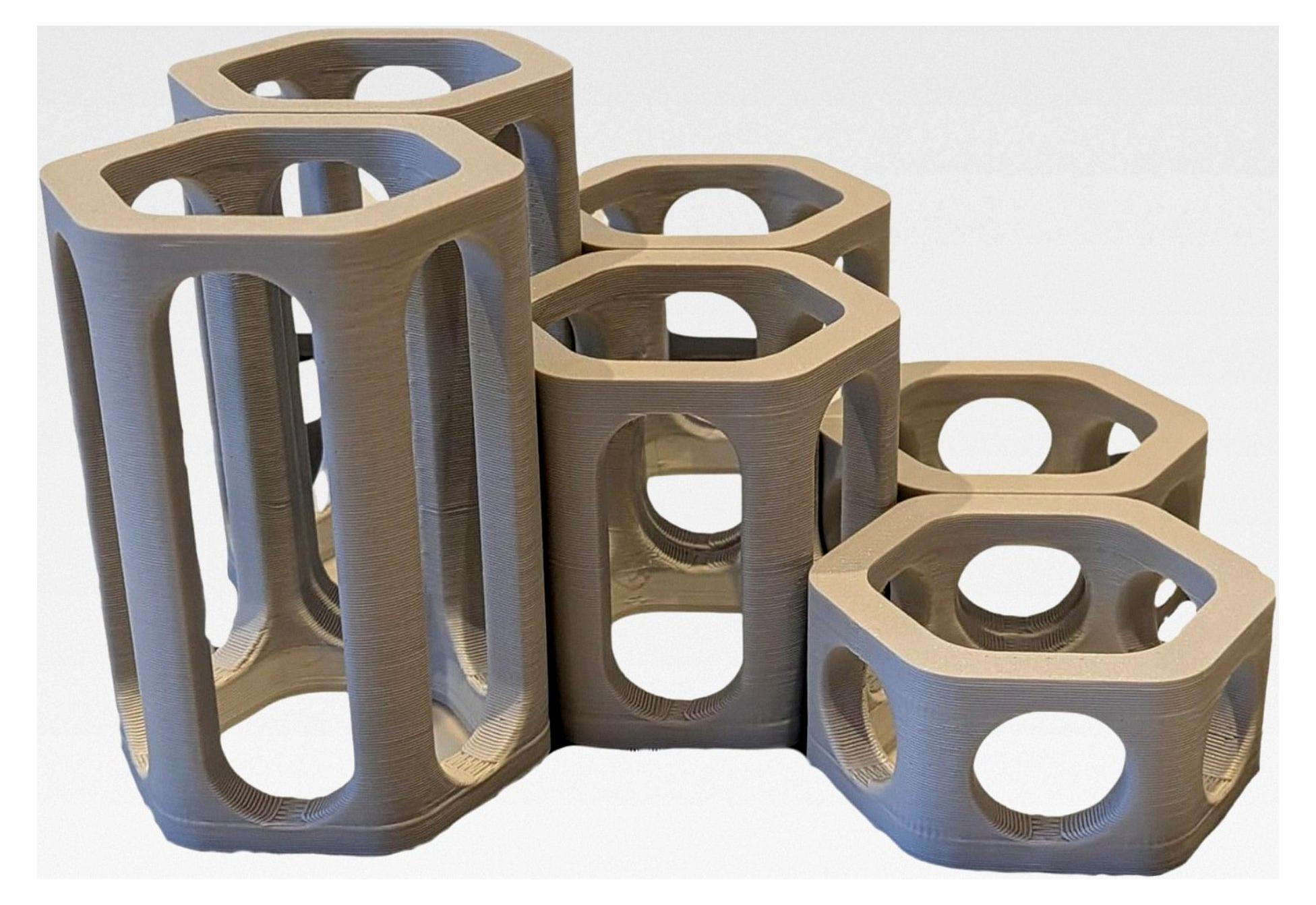 Markenlos Höhensteine für GraviTrax JUNIOR - 6-teiliges Set; Jeweils 2x 3cm/6cm/9cm Säulen