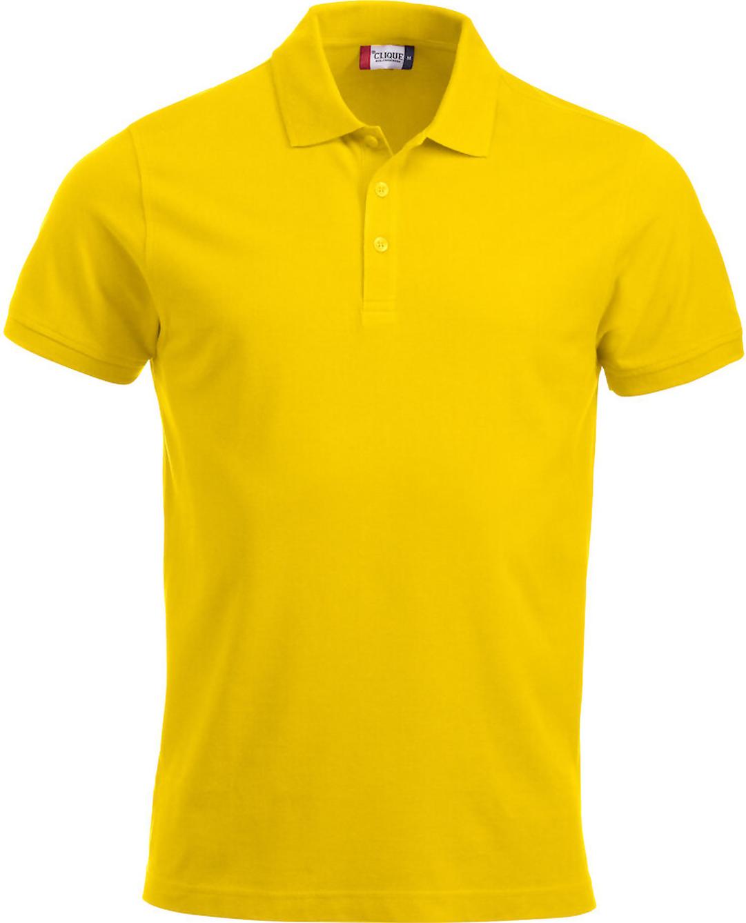 Clique Classic Lincoln S/S Polohemd mit 3-Knopf-Leiste und Rippenbündchen 28244-10