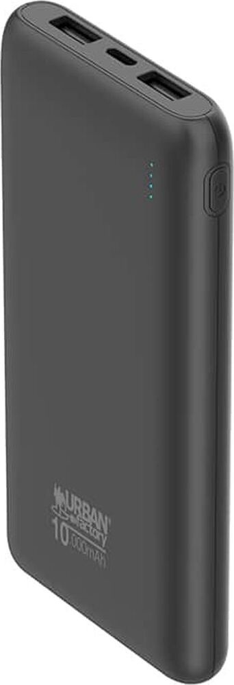 Powerbank Urban Factory UPB15UF Schwarz 10000 mAh