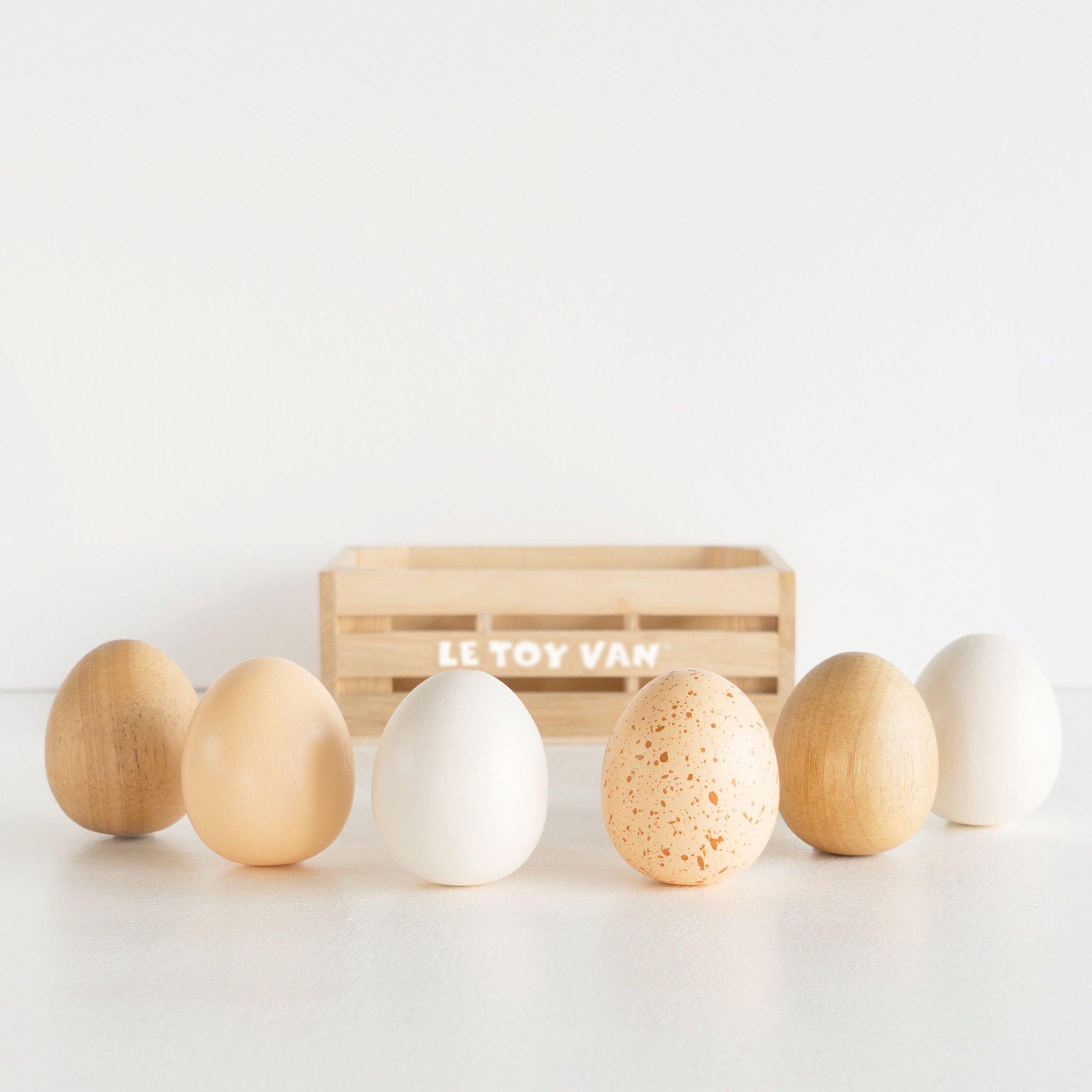 Le Toy Van LTV – Farm Eggs – Half Dozen 410TV190