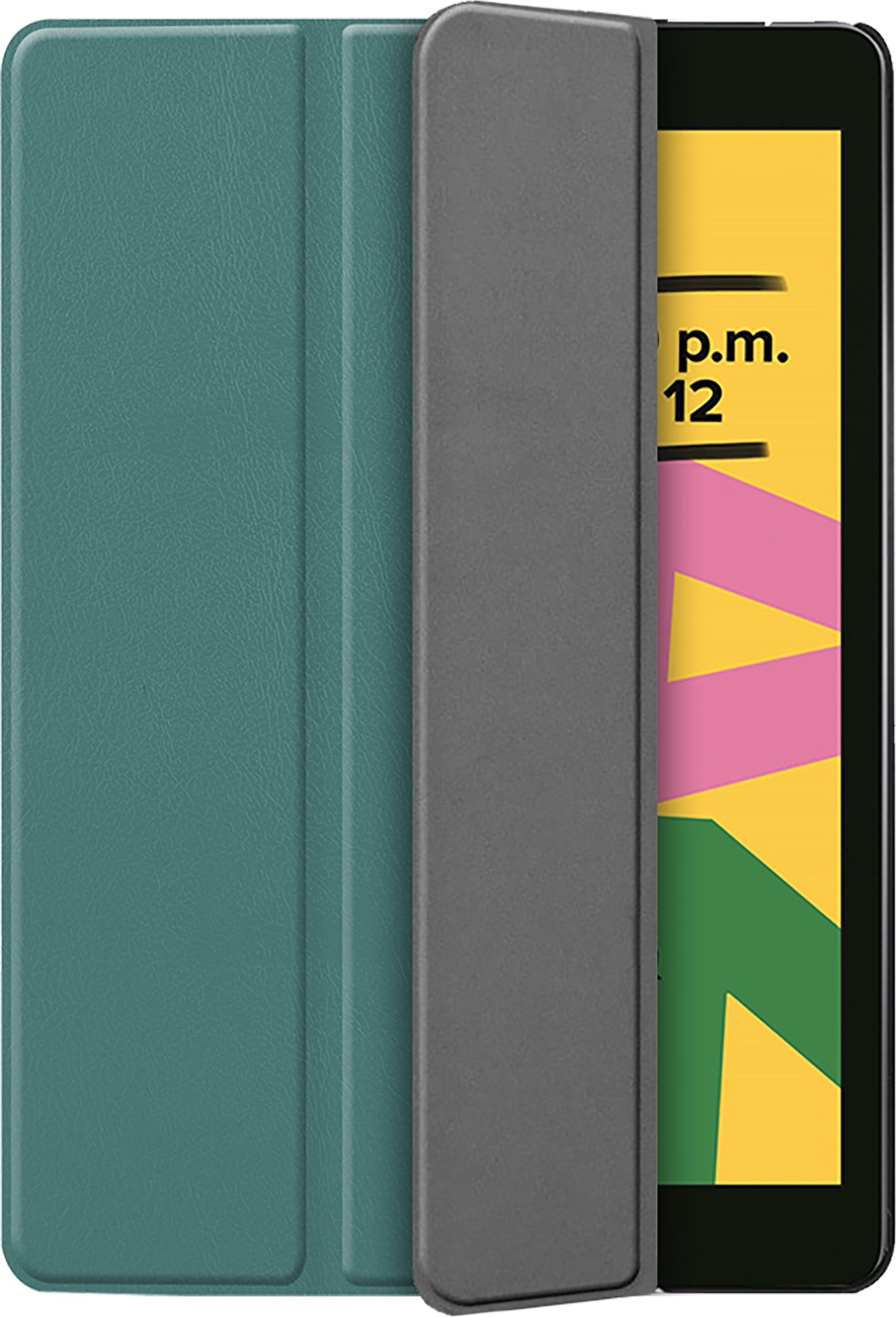 Hülle Apple iPad 2019, iPad 2020, iPad 2021 Schutzhülle - Cazy - Grün AI789STCG