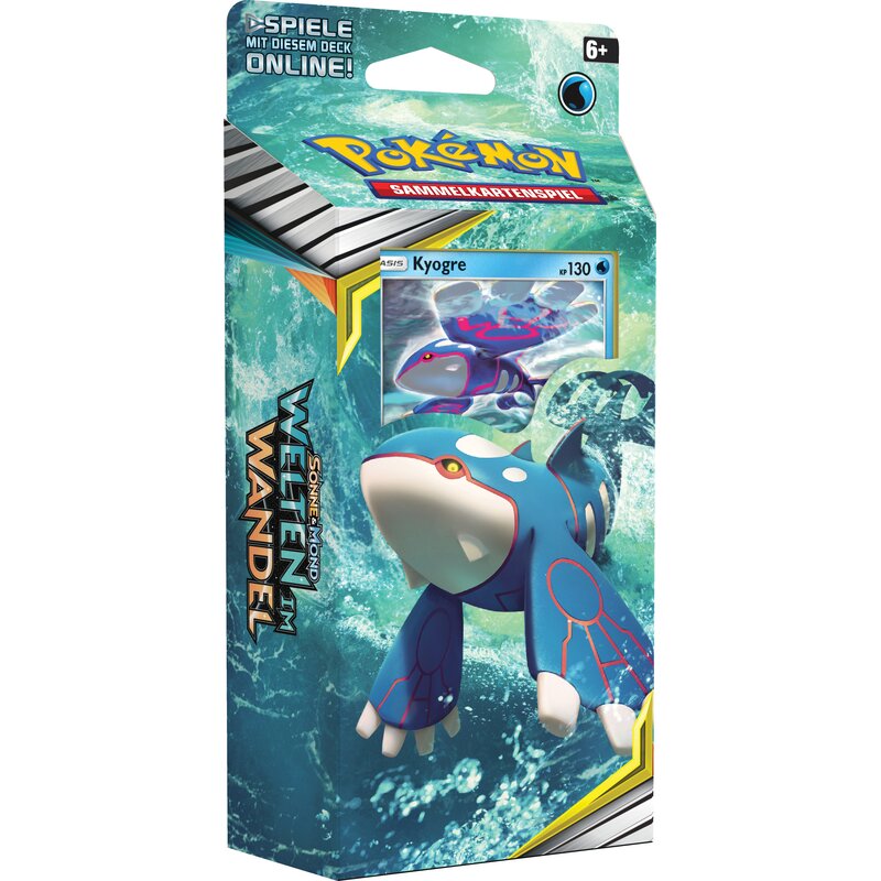 Nintendo Pokemon SM12 - Welten im Wandel - Kyogre - 1 Themendeck - Deutsch