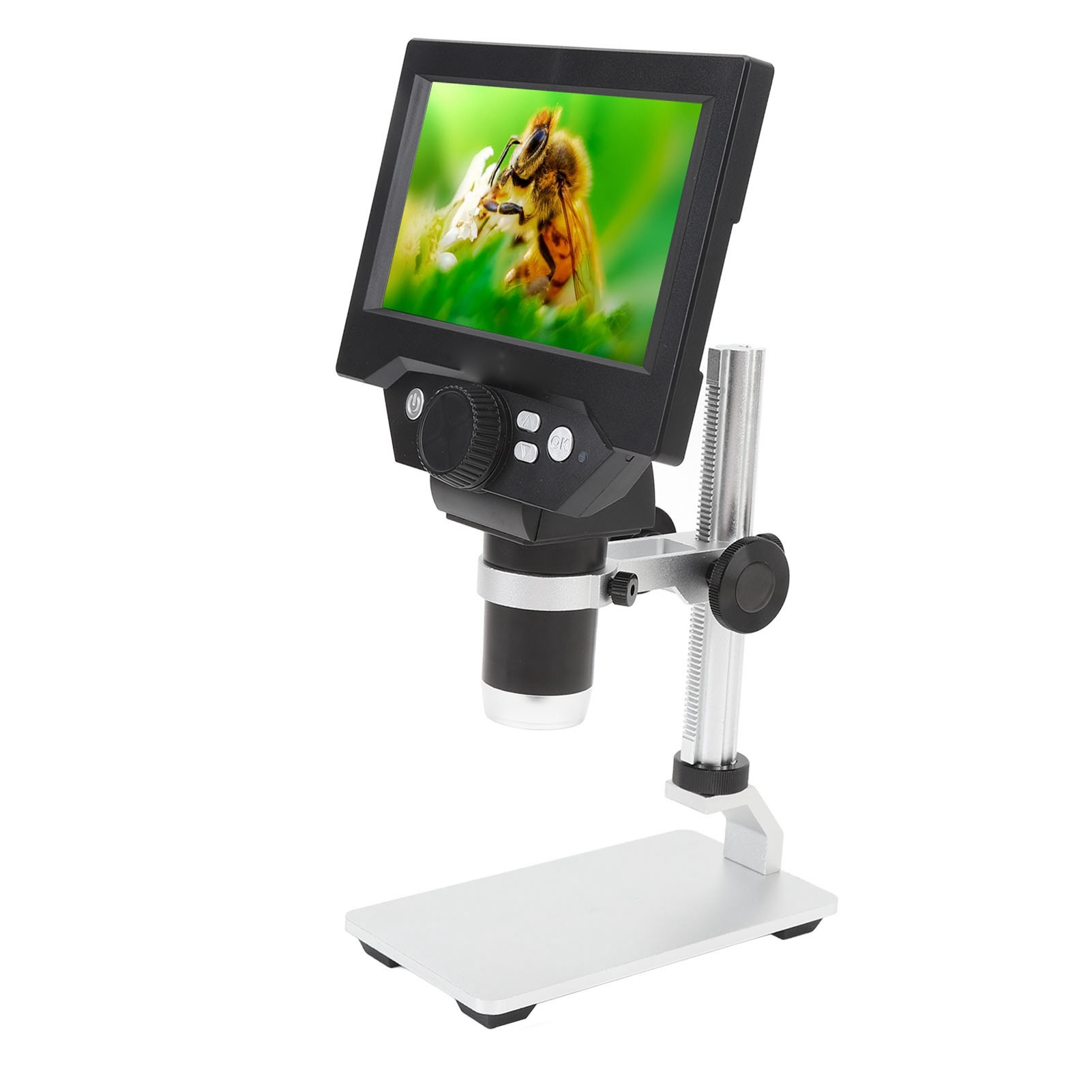 Cocosity Digitales Mikroskop,Digitales Mikroskop 1000X,1080P Digitales Mikroskop,USB Mikroskop,Münzmikroskop,Biologisches Mikroskop Kit