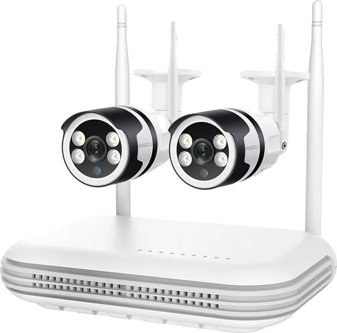IP kamerový systém, HD rozlíšenie, podpora viacerých kamier, 8CH 2 CAM 3MP