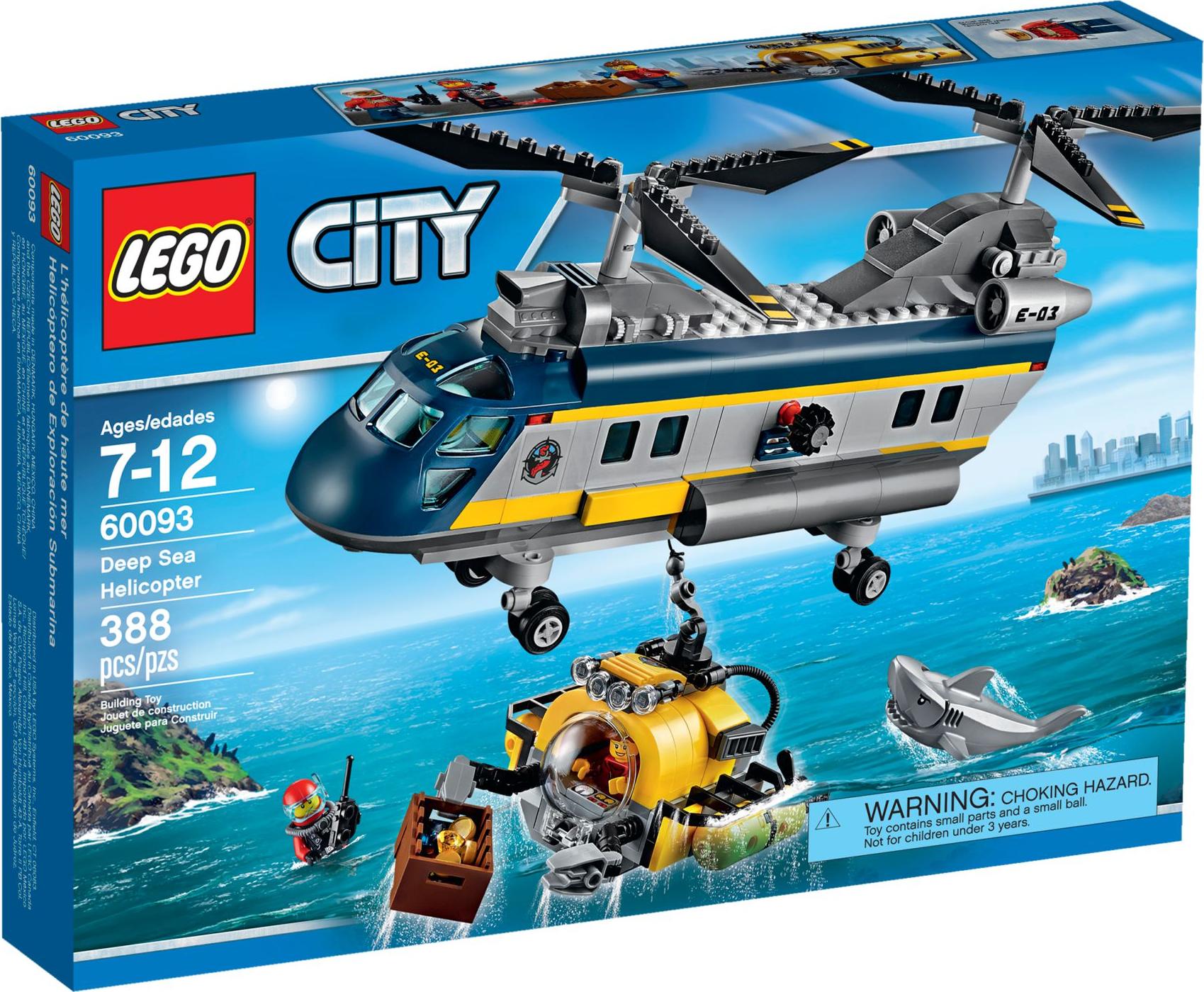 Lego 60093 City - Tiefsee-Helikopter