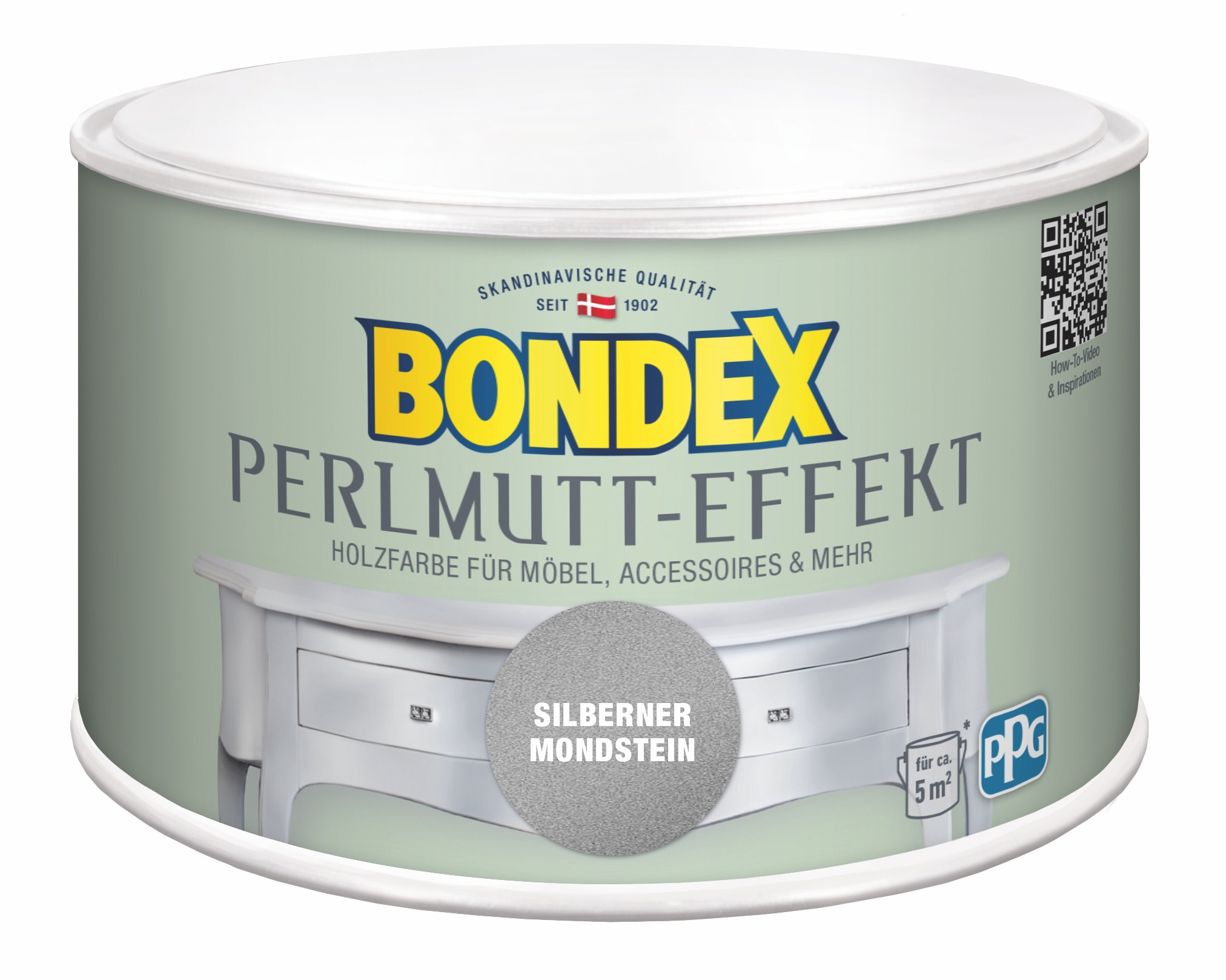 Dyrup Bondex Perlmutt Silber Mondstein 0,5L 424275