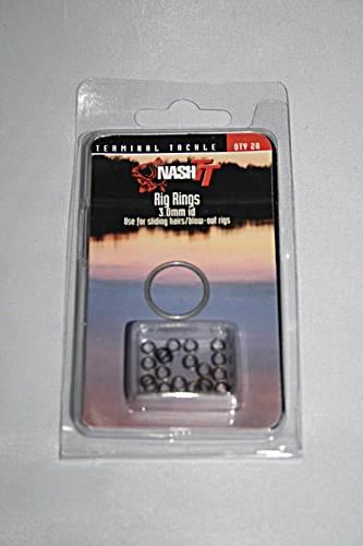 NASH Metal Rig Rings / Metallringe T8330