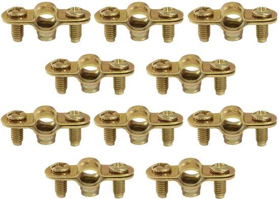 OEM Klemmen Ø8mm für Sanitär, einfache Dünnwand-Klemmen aus Kupfer, 1/8''-Klemmen für Sanitär-Heizung, Stahl 2026
