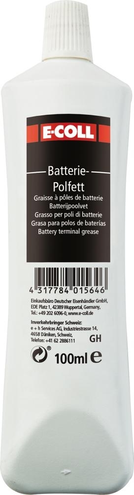 ecolle Batteriepolfett 100ml Tube E-COLL 7000061.0010