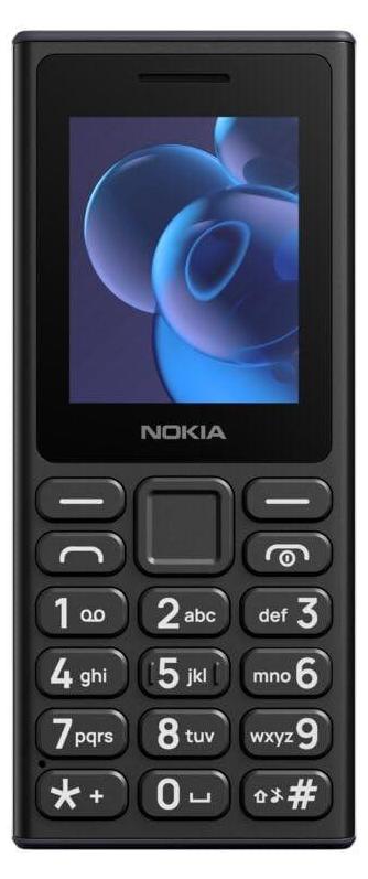 Mobilný telefón Nokia 110 2024 Dual SIM čierny displej 2" batéria 1000 mAh IP54