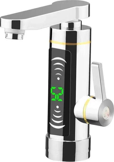 OEM Heizwasserhahn, Sofort heißes Wasser, Benutzerfreundliches Display, Silber 3302