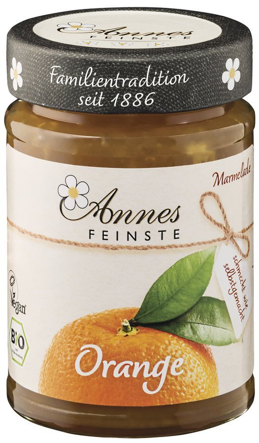 Annes Feinste Marmelade - Orange 225g 6er Pack