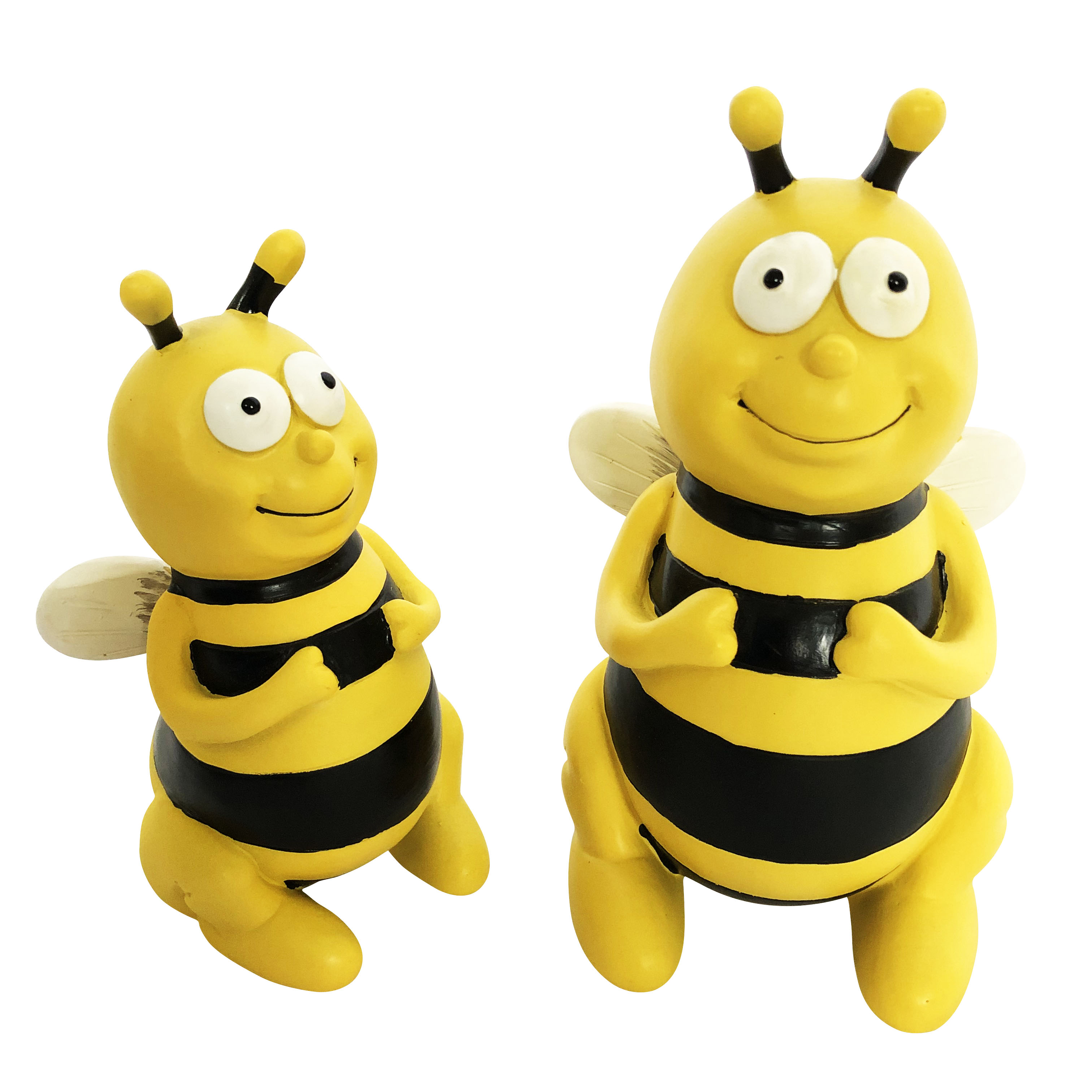 Menge 12 handgefertigte lebensechte Figur Insekt Biene Heuschrecke Garten Dekor 