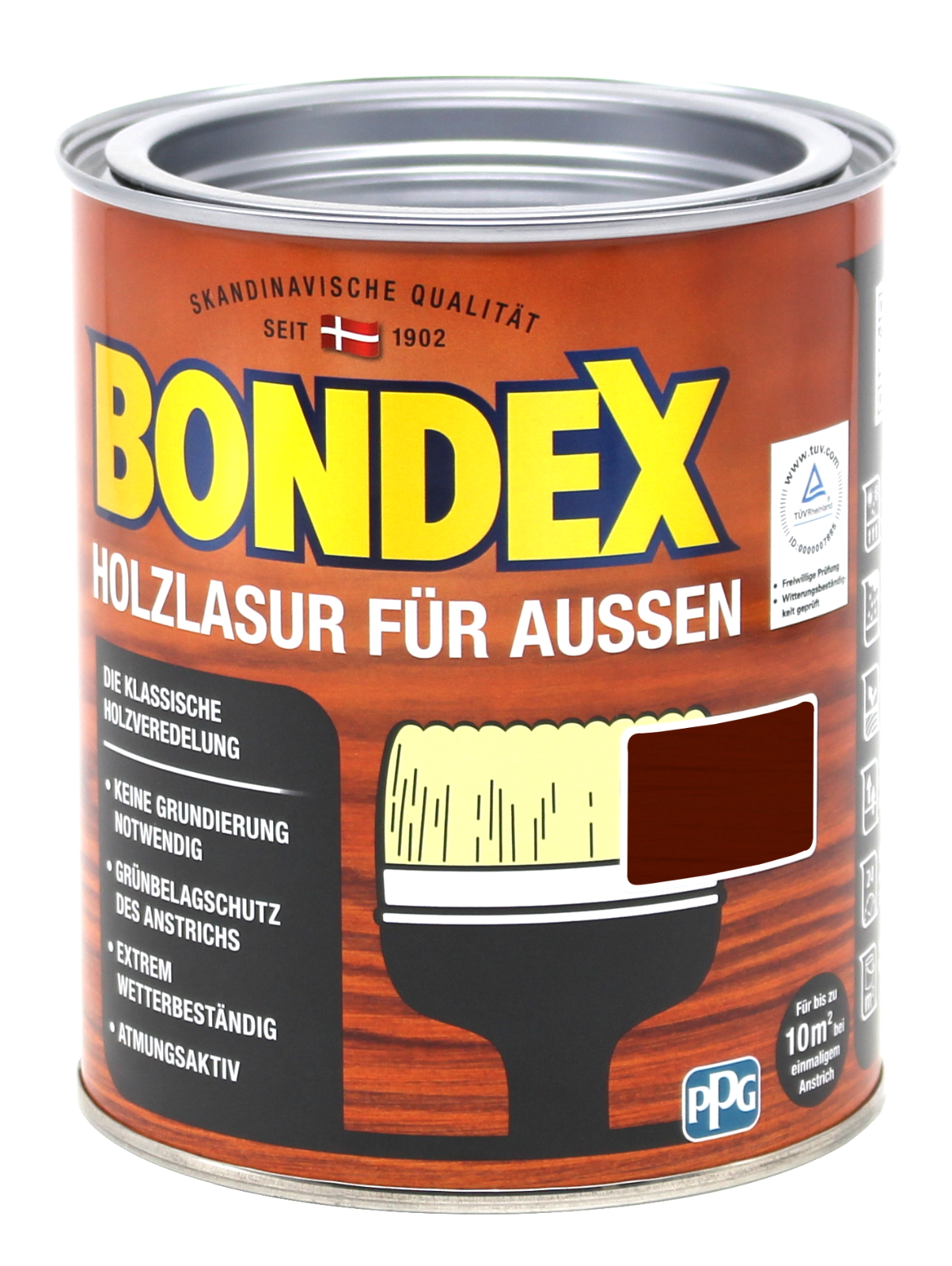 Dyrup Bondex Holzlasur für Außen Rio 0,75L 329672