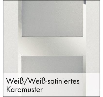 Marley Falttürlamelle New Generation Karo weiß satiniert weiß 14 x 205 cm