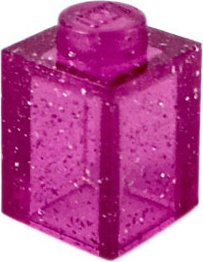 1 Stück LEGO, Teil Nr. 3005 in Glitter Trans Dunkel Pink ( Glitter Trans-Dark Pink) 3005-Glitter Trans Dunkel Pink ( Glitter Trans-Dark Pink)-1 Stück-193