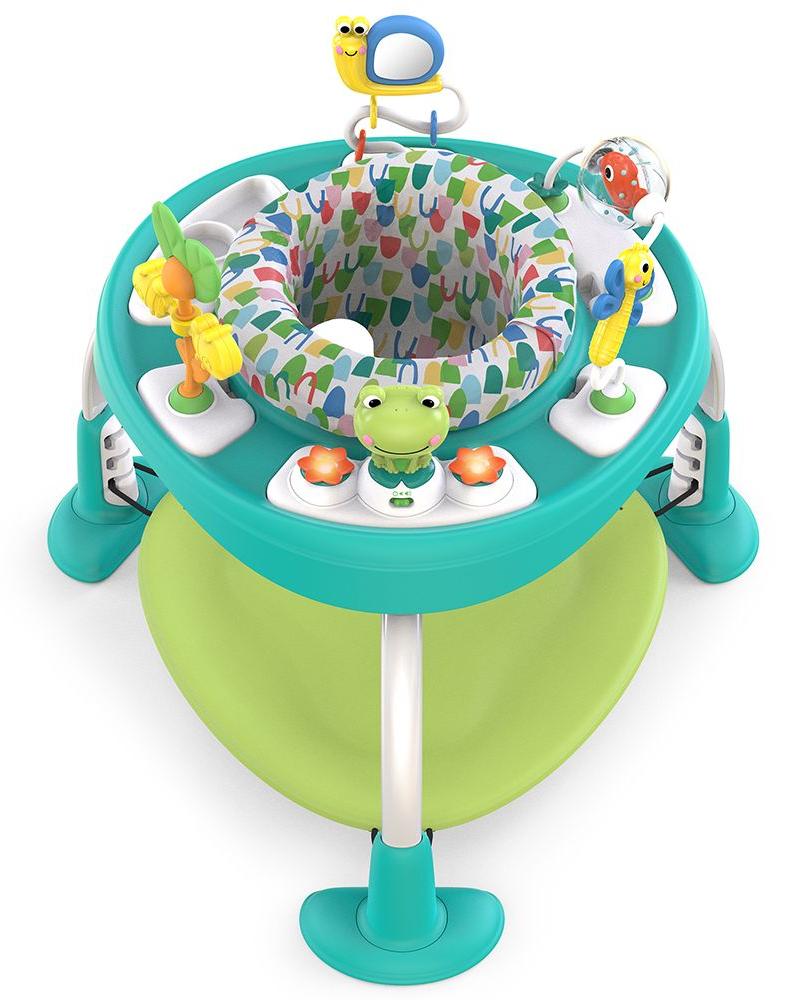 Bright Starts 2-in-1 Baby-Hopser und Tisch Bounce Baby Playful Pond 442973