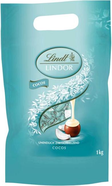 Lindt Lindor Kugeln Vollmilch Cocos 1kg 49989